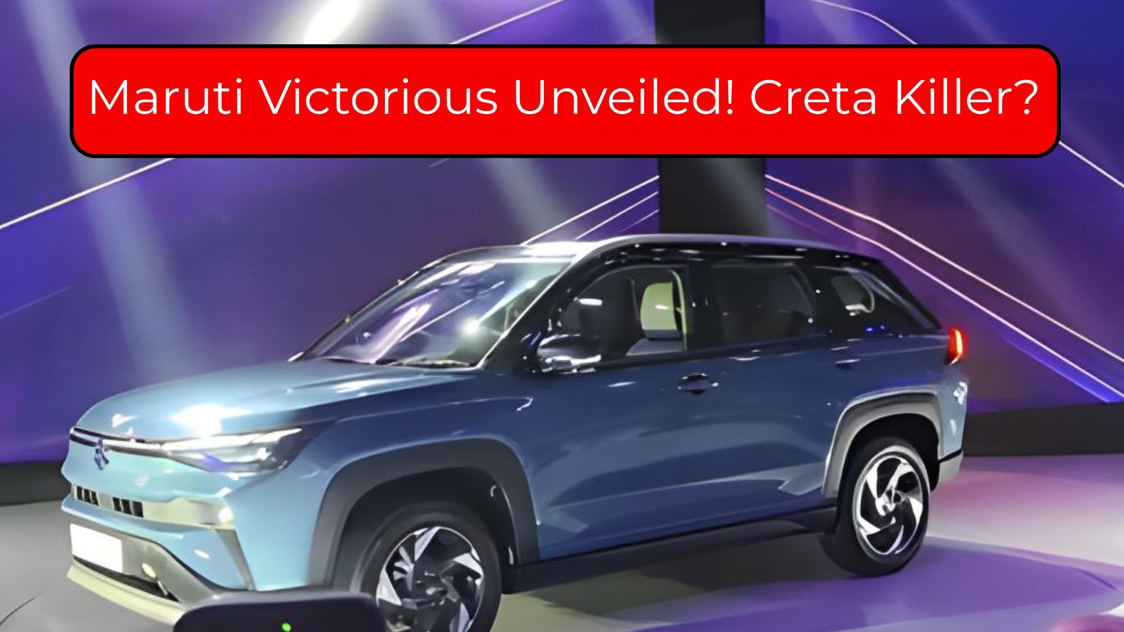 Maruti Victoris unveiled - All details on Maruti's new Creta rival | Walkaround